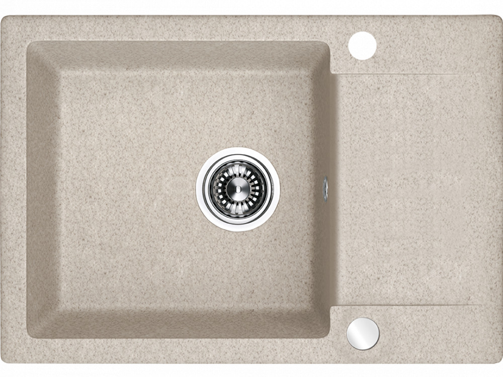 Laveo CELEBES csepptálcás mosogató, bézs (SBL_413T)