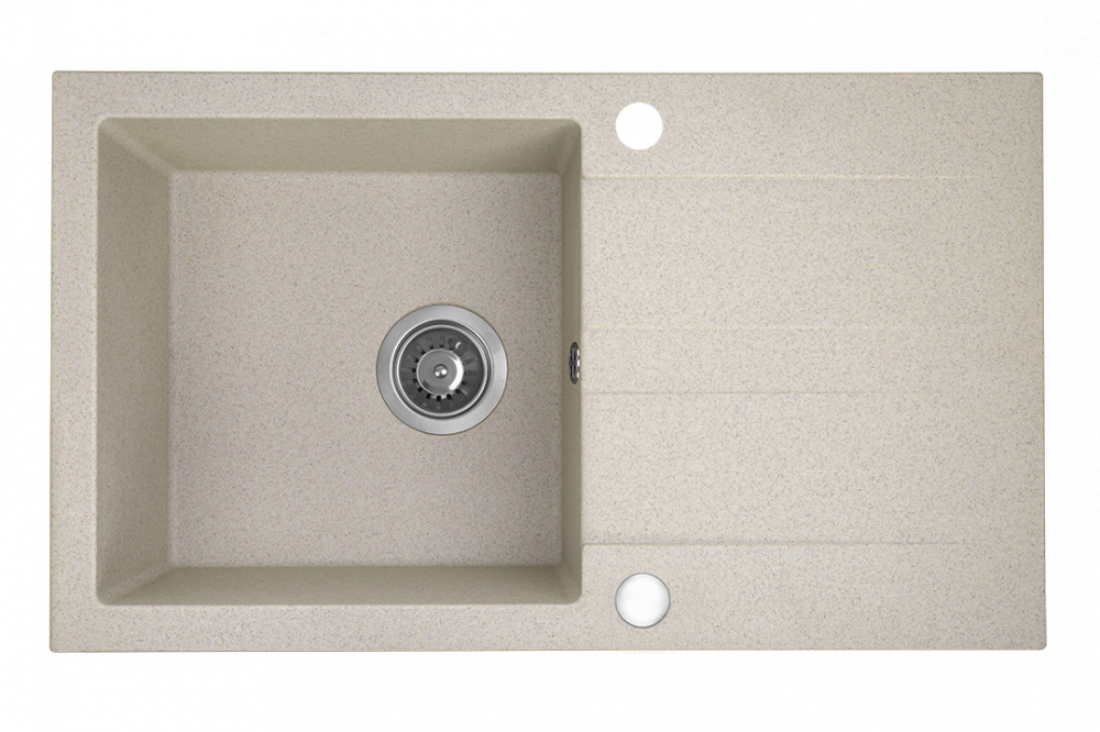 Laveo SHIRE csepptálcás bézs mosogató