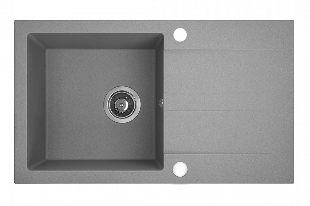 Laveo SHIRE csepptálcás szürke mosogató