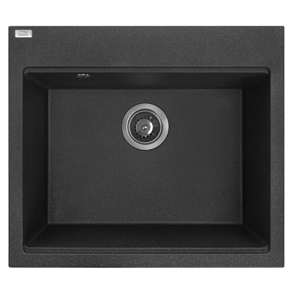LAVEO TAU 7 nagymedencés mosogató, szemcsés fekete