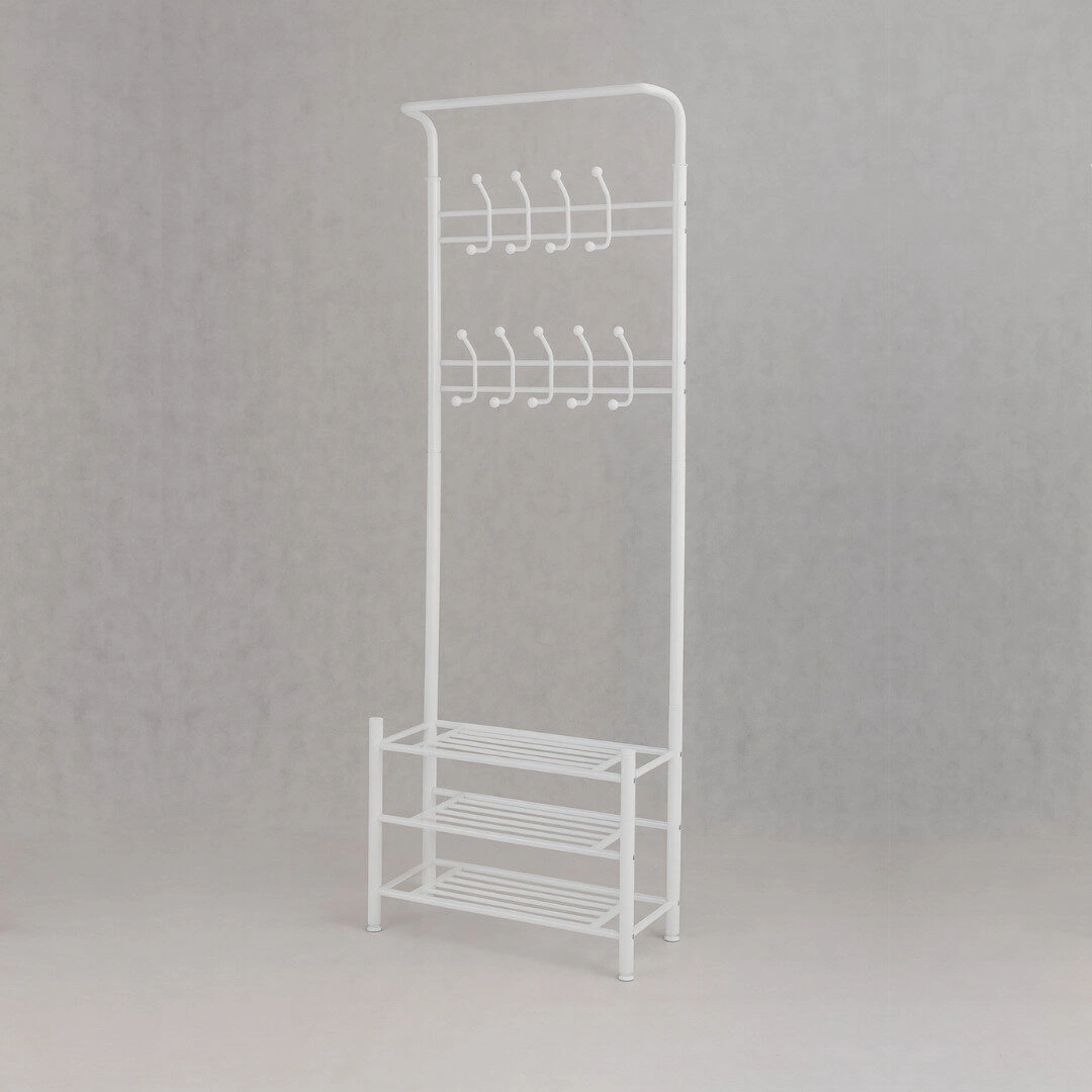 Lola cipőtartós előszoba fogas fehér